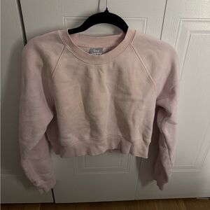 TNA Blush Cozy Fleece Top